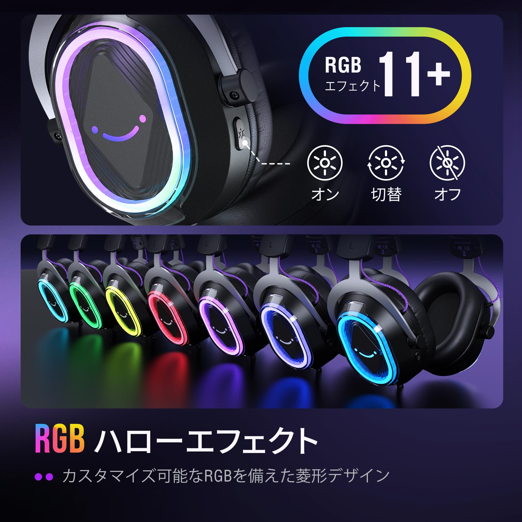 FIFINE ゲーミングヘッドセット ノイキャンマイク付きブラック H13BP Amazon | FIFINE ゲーミングヘッドセット USB 有線接続 Game/Chat音声